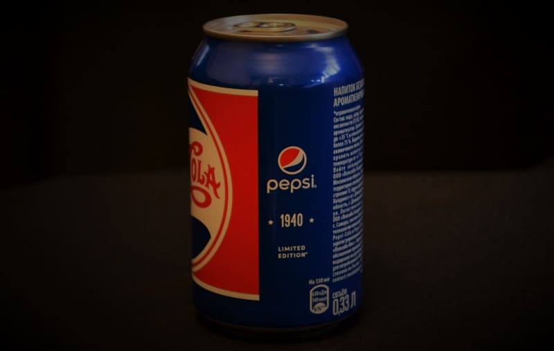 Фото : Банка Pepsi cola 1940 Фото : Банка Pepsi cola 1940