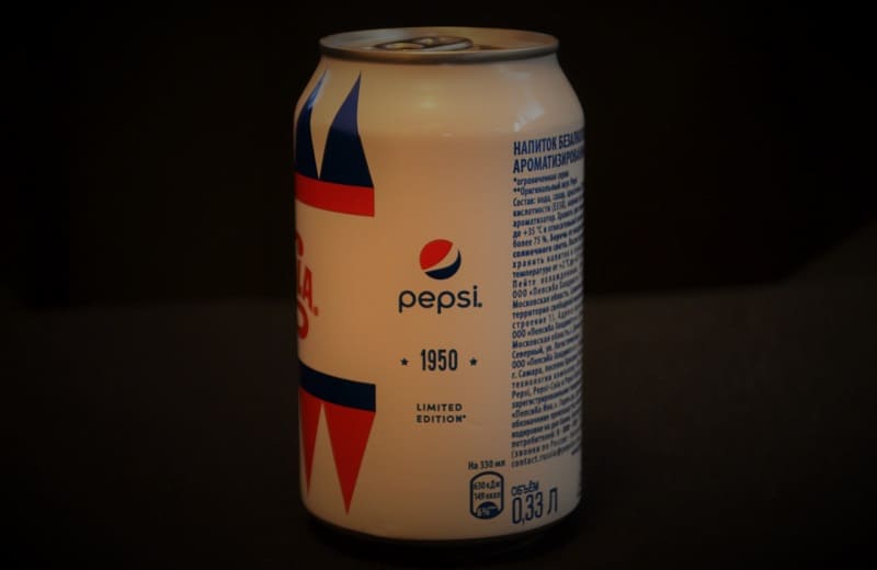 Фото : Банка Pepsi cola 1950 Фото : Банка Pepsi cola 1950