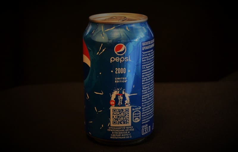 Фото : Банка Pepsi cola 2000 Фото : Банка Pepsi cola 2000