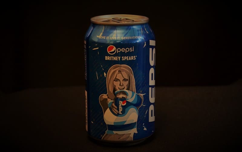 Фото : Банка Pepsi cola Britney Spears Фото : Банка Pepsi cola Britney Spears