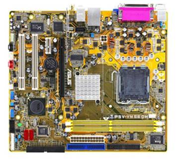 Фотография материнской платы ASUS P5V-VM SE DH. Фотография материнской платы ASUS P5V-VM SE DH.