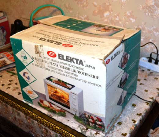 Печка Elekta ebro 586 GS.