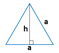Высота равностороннего треугольника формула через сторону