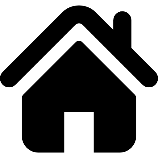 Иконка png дом/home черной заливкой
