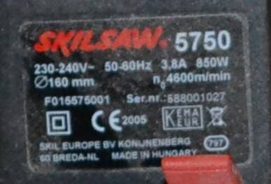 Описание Skil 5750 Описание Skil 5750