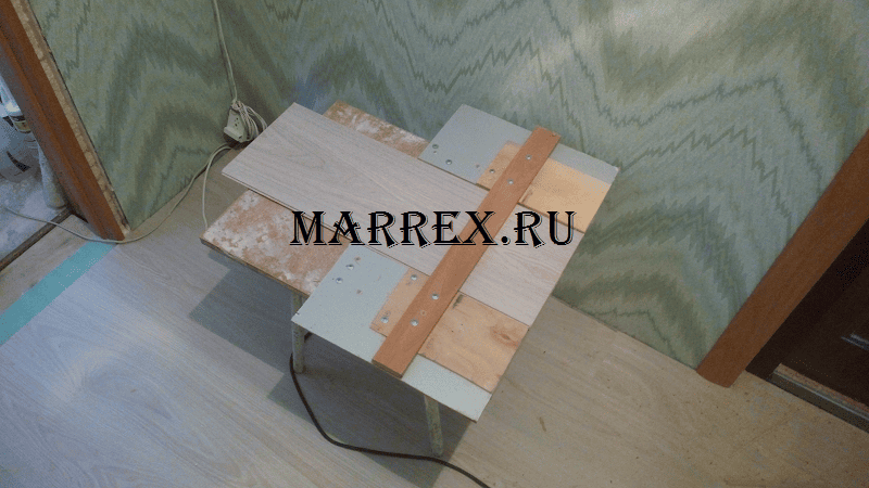 Шаблон для быстрой резки ламината. Шаблон для быстрой резки ламината.