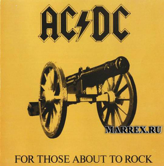 Оригинальная обложка AC/DC -For Those About To Rock Оригинальная обложка AC/DC -For Those About To Rock