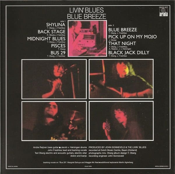 Blue Breeze : Livin` Blues. Blue Breeze : Livin Blues.