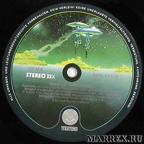 Оригинальная обложка Nazareth, Greatest Hits. Оригинальная обложка Nazareth, Greatest Hits.