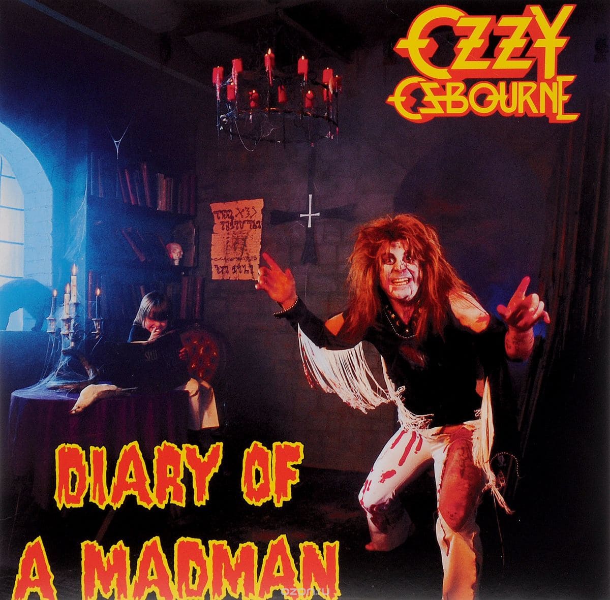 Оригинальная обложка Ozzy Osbourne - Diary Of A Madman. Оригинальная обложка Ozzy Osbourne - Diary Of A Madman.