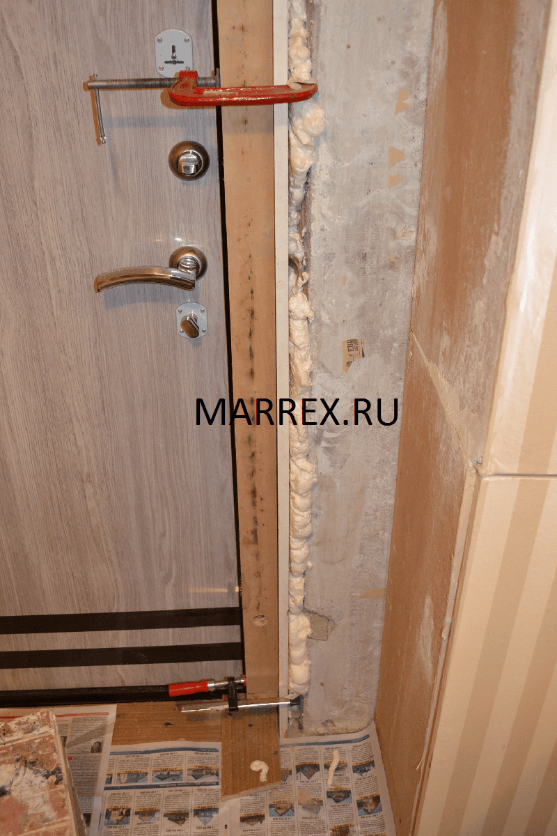 Технология изготовления основы под откосы на двери.