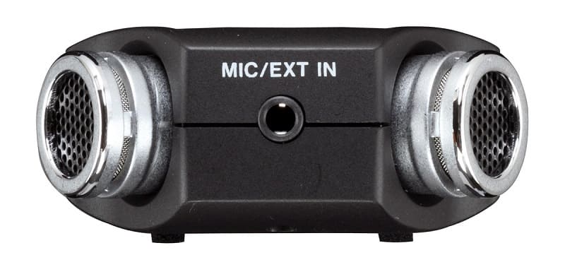 Вид с торца диктофон Tascam DR 05