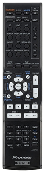 Фотография пульта Pioneer HTB-422-2-B Black. Фотография пульта Pioneer HTB-422-2-B Black.