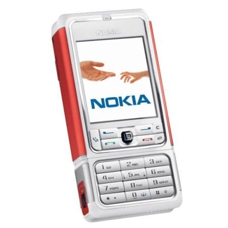Nokia 3250 красно-белый