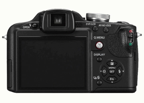 Вид сзади Panasonic Lumix DMC-FZ28. Вид сзади Panasonic Lumix DMC-FZ28.