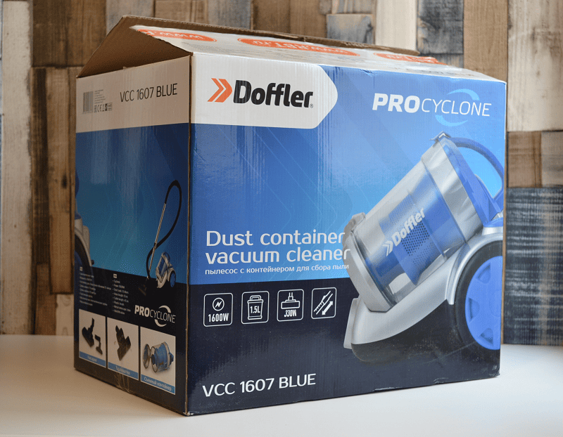 Описание пылесоса Doffler Описание пылесоса Doffler