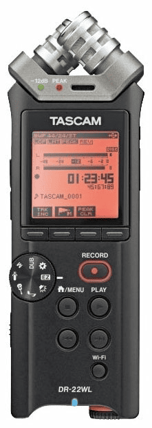 Фото рекордера Tascam DR-22WL Фото рекордера Tascam DR-22WL