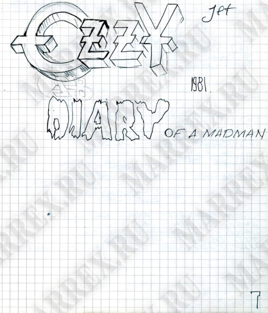 Ещё о Ozzy Osbourne - Diary Of A Madman из тетради Ещё о Ozzy Osbourne - Diary Of A Madman из тетради
