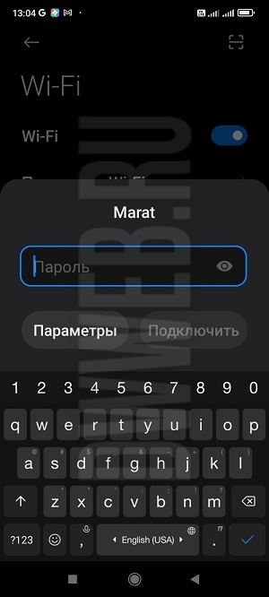 Подключаемся к точке доступа в телефоне. Подключаемся к точке доступа в телефоне.