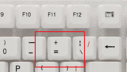 Где находится знак равно кна клавиатуре?